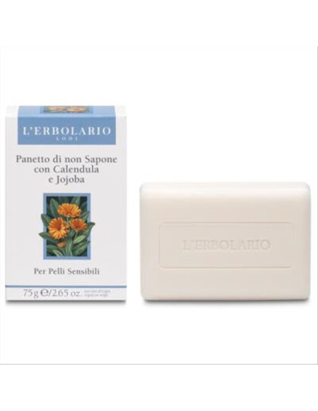 L'erbolario Panetto Di Non Sapone Calendula Jojoba|75 G