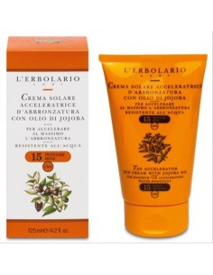 L'erbolario Crema Solare Acceler Abbronz Spf15|125Ml