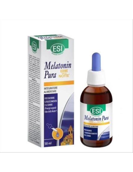 Esi Melatonin Pura Gocce Con Erbe Della Notte-ESI S.R.L|50Ml