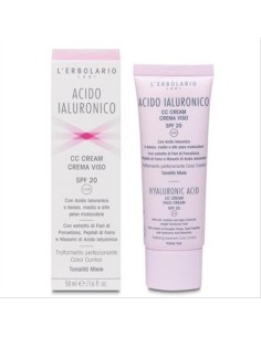 L'erbolario Acido Ialuronico Cc Cream Miele Spf20|50Ml