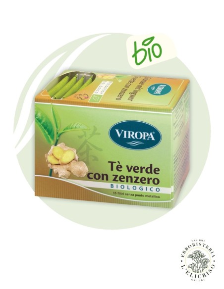 Viropa Te Verde E Zenzero Bio|VIROPA IMPORT SRL