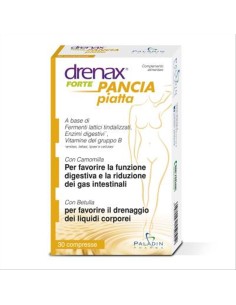 Drenax Forte Pancia Piatta 30Compresse|PALADIN PHARMA S.P.A