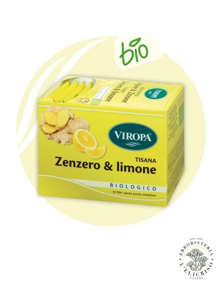 Viropa Tisana Zenzero Limone 15Fil-VIROPA IMPORT SRL|31,5G
