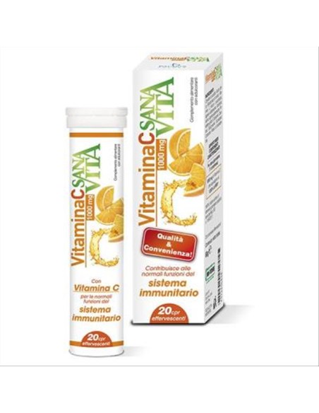 Sanavita Vitamina C 20Compresse Effervescenti