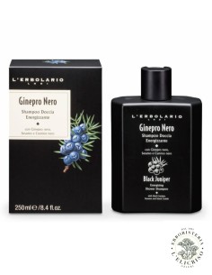 L'erbolario Ginepro Nero Shampoo Doccia Energizzante|250Ml