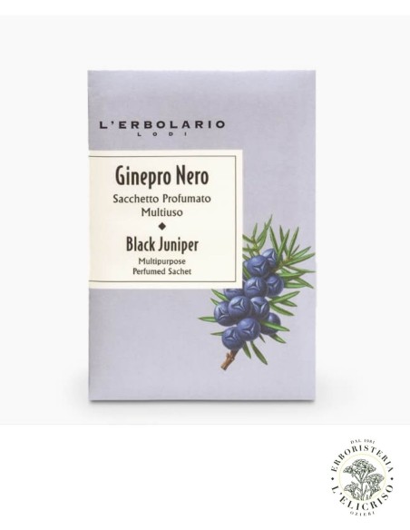 L'erbolario Ginepro Nero Sacchetto Profumato Multiuso