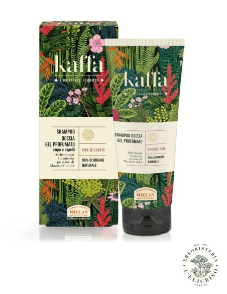 Helan Kaffa Shampoo Doccia Gel Profumato Energizzante|200Ml