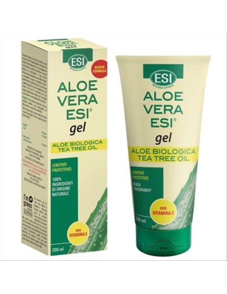 Aloe Vera Esi Gel Vitamina E+Tea Tree-ESI S.R.L|200Ml