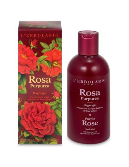 L'erbolario Rosa Purpurea Bagnogel-L'ERBOLARIO SRL|250Ml