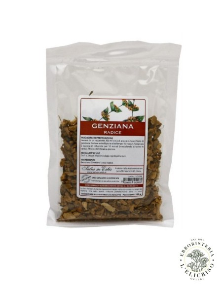 Genziana Radice Taglio Tisana Sie|SALUS IN ERBIS S.R.L.