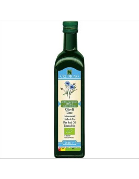 Crudigno Olio Di Lino-BIOTOBIO S.R.L.|250Ml