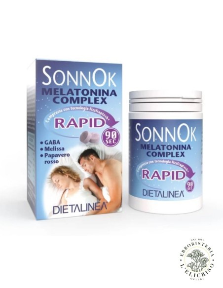 Dietalinea Sonnok Melatonina Rapid 60Cpr|30Gr