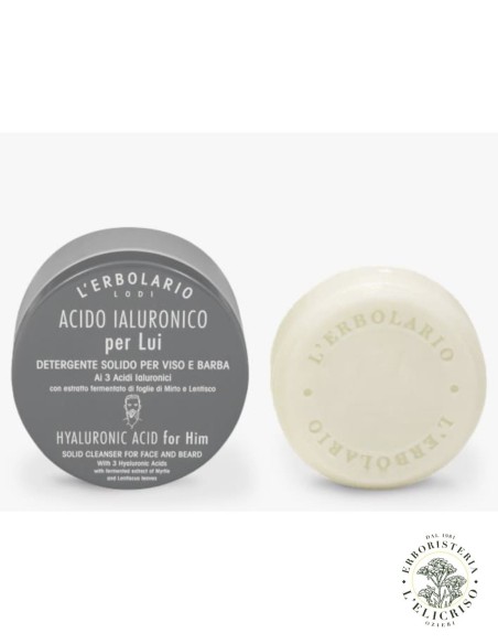 L'erbolario Acido Ialuronico Per Lui Detergente Solido|60G