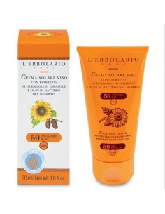 L'erbolario Crema Solare Viso Spf50-L'ERBOLARIO SRL|50Ml