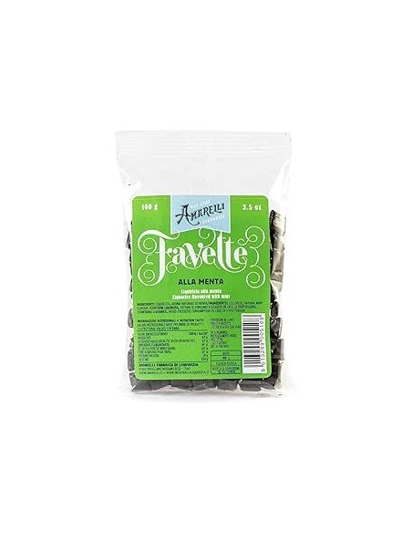 Amarelli Liq Favette Menta|100G