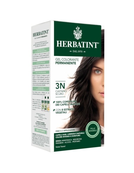 Herbatint Castano Scuro 3N-ANTICA ERBORISTERIA SPA|135Ml