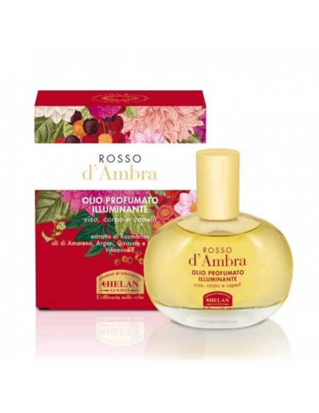 HELAN ROSSO D'AMBRA OLIO PROFUMATO VISO CORPO CAPELLI